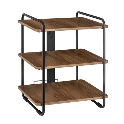 BRATECK ραφιέρα δαπέδου SFR-04, 454x400x496mm, έως 90kg, καφέ-μαύρο BRATECK ραφιέρα δαπέδου SFR-04, 454x400x496mm, έως 90kg, καφέ-μαύρο