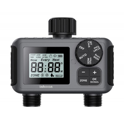 INHOCON ψηφιακός προγραμματιστής ποτίσματος SGW06, 2 θέσεων, IP55 INHOCON ψηφιακός προγραμματιστής ποτίσματος SGW06, 2 θέσεων, IP55