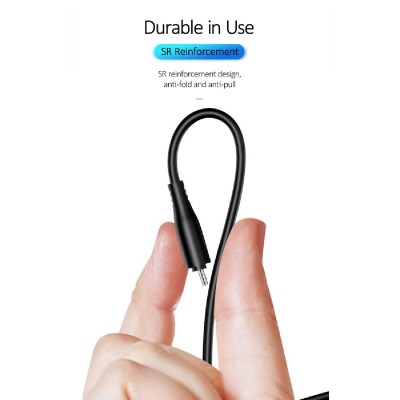 USAMS καλώδιο Lightning σε USB US-SJ266, 2A, 1m, λευκό USAMS καλώδιο Lightning σε USB US-SJ266, 2A, 1m, λευκό