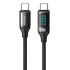 USAMS καλώδιο USB Type-C US-SJ546, 100W/5A, 1.2m, μαύρο