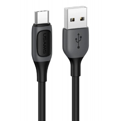USAMS καλώδιο USB-C σε USB US-SJ596, 3A, 1m, μαύρο USAMS καλώδιο USB-C σε USB US-SJ596, 3A, 1m, μαύρο