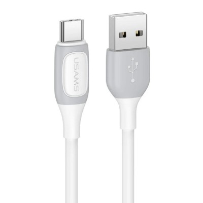 USAMS καλώδιο USB-C σε USB US-SJ596, 3A, 1m, λευκό USAMS καλώδιο USB-C σε USB US-SJ596, 3A, 1m, λευκό