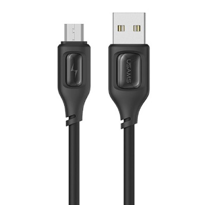 USAMS καλώδιο micro USB σε USB US-SJ620, 10W, 1m, μαύρο USAMS καλώδιο micro USB σε USB US-SJ620, 10W, 1m, μαύρο
