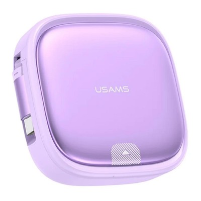 USAMS καλώδιο USB-C με 3x αντάπτορες & θήκη US-SJ650, 60W, 1m, μωβ USAMS καλώδιο USB-C με 3x αντάπτορες & θήκη US-SJ650, 60W, 1m, μωβ