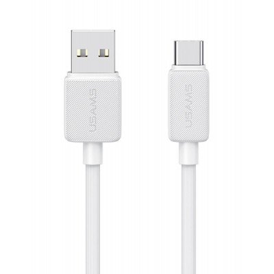 USAMS καλώδιο USB-C σε USB US-SJ688, 15W, 480Mbps, 1m, λευκό USAMS καλώδιο USB-C σε USB US-SJ688, 15W, 480Mbps, 1m, λευκό