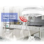 Ασύρματος ανιχνευτής καπνού SK010 για συναγερμούς, 433MHz Ασύρματος ανιχνευτής καπνού SK010 για συναγερμούς, 433MHz