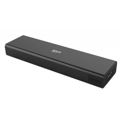 SILICON POWER θήκη για M.2 PCIe NVMe/SATA SSD PD60, tool free, 10Gbps, μαύρη SILICON POWER θήκη για M.2 PCIe NVMe/SATA SSD PD60, tool free, 10Gbps, μαύρη