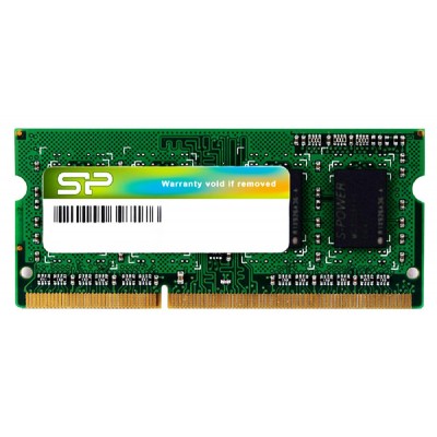 SILICON POWER μνήμη DDR4 SODimm SP008GBSFU320X02, 8GB, 3200MHz, CL22 SILICON POWER μνήμη DDR4 SODimm SP008GBSFU320X02, 8GB, 3200MHz, CL22