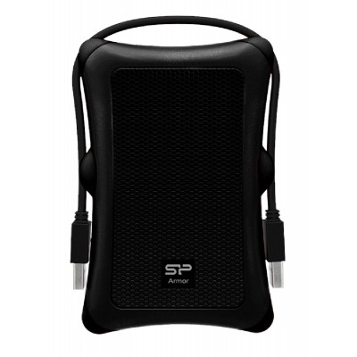 SILICON POWER εξωτερικός HDD Armor A30, 1TB, USB 3.2, μαύρος SILICON POWER εξωτερικός HDD Armor A30, 1TB, USB 3.2, μαύρος