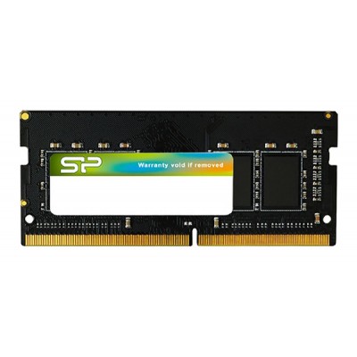 SILICON POWER μνήμη DDR4 SODimm SP016GBSFU266X02, 16GB, 2666MHz, CL19 SILICON POWER μνήμη DDR4 SODimm SP016GBSFU266X02, 16GB, 2666MHz, CL19