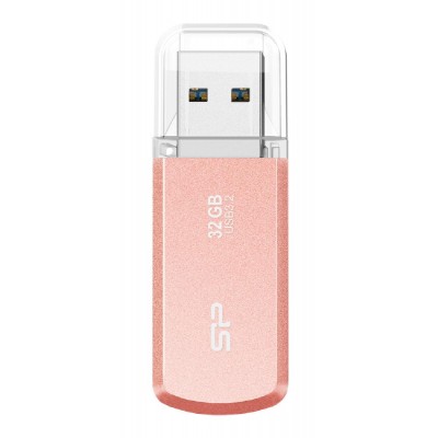 SILICON POWER USB Flash Drive Helios 202, 32GB, USB 3.2, ροζ χρυσό SILICON POWER USB Flash Drive Helios 202, 32GB, USB 3.2, ροζ χρυσό