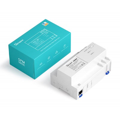 SONOFF smart μονάδα παρακολούθησης ισχύος SPM-MAIN WiFi/Ethernet, 20A SONOFF smart μονάδα παρακολούθησης ισχύος SPM-MAIN WiFi/Ethernet, 20A