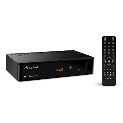 STRONG ψηφιακός δέκτης SRT8215 με τηλεχειριστήριο, DVB-T2, HEVC STRONG ψηφιακός δέκτης SRT8215 με τηλεχειριστήριο, DVB-T2, HEVC