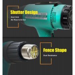 PROSKIT πιστόλι θερμού αέρα SS-626B με οθόνη, 1800W, 50~600 °C PROSKIT πιστόλι θερμού αέρα SS-626B με οθόνη, 1800W, 50~600 °C