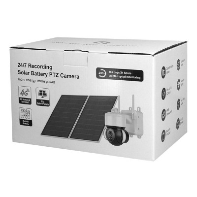 SECTEC smart ηλιακή κάμερα ST-518, 3MP, 4G, PIR, PTZ, SD, 20000mAh, IP65 SECTEC smart ηλιακή κάμερα ST-518, 3MP, 4G, PIR, PTZ, SD, 20000mAh, IP65