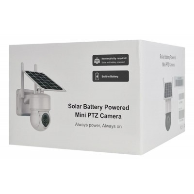 SECTEC smart ηλιακή κάμερα ST-S517C-3M, 3MP, PIR, PTZ, cloud/micro SD SECTEC smart ηλιακή κάμερα ST-S517C-3M, 3MP, PIR, PTZ, cloud/micro SD