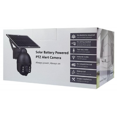 SECTEC smart ηλιακή 4G κάμερα ST-S588M-3M-4G, 3MP, PIR, cloud/micro SD SECTEC smart ηλιακή 4G κάμερα ST-S588M-3M-4G, 3MP, PIR, cloud/micro SD