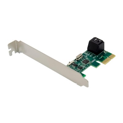 POWERTECH κάρτα επέκτασης PCIe σε 2x SATA 3.0 ST544, ASM1061 POWERTECH κάρτα επέκτασης PCIe σε 2x SATA 3.0 ST544, ASM1061
