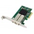 POWERTECH κάρτα επέκτασης PCIe σε Dual SFP ST722, JL82576EB