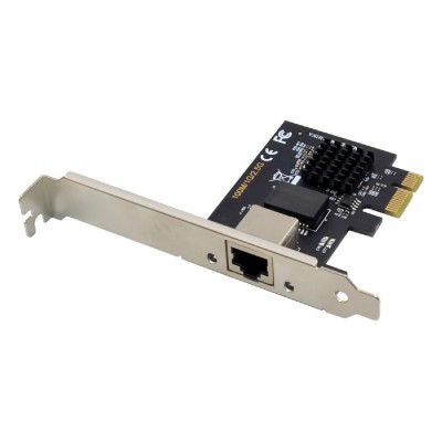 POWERTECH κάρτα επέκτασης PCIe σε RJ45 2.5G ST7266, RTL8125B POWERTECH κάρτα επέκτασης PCIe σε RJ45 2.5G ST7266, RTL8125B