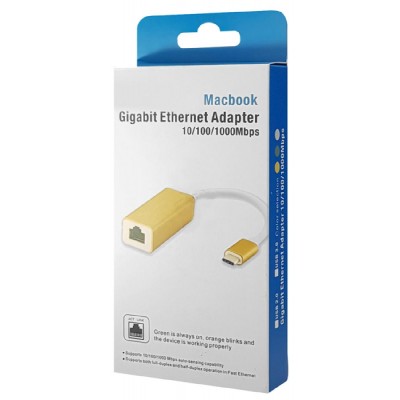 Μετατροπέας USB Type-C σε RJ45 ST735, 1000Mbps, RTL8153, ασημί Μετατροπέας USB Type-C σε RJ45 ST735, 1000Mbps, RTL8153, ασημί