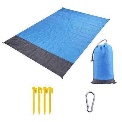 Αδιάβροχο χαλάκι παραλίας SUMM-0002, 140 x 200cm, μπλε Αδιάβροχο χαλάκι παραλίας SUMM-0002, 140 x 200cm, μπλε