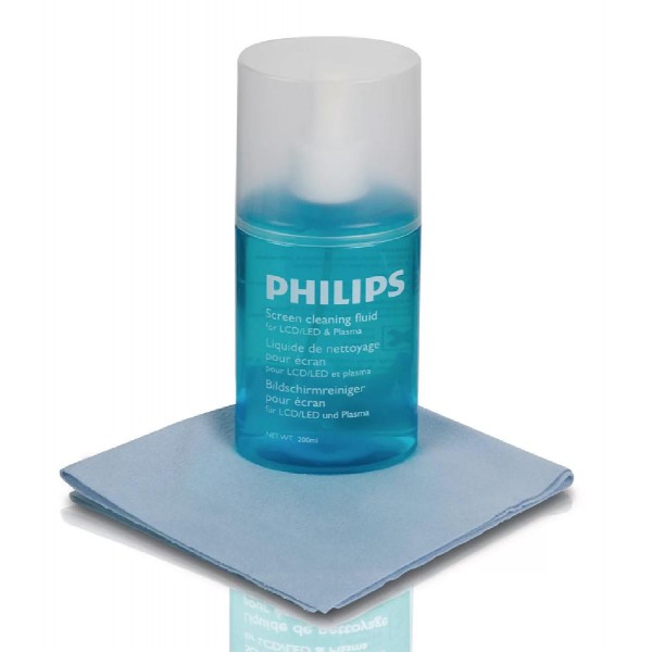 PHILIPS σετ καθαρισμού οθόνης SVC1116B-10, 200ml