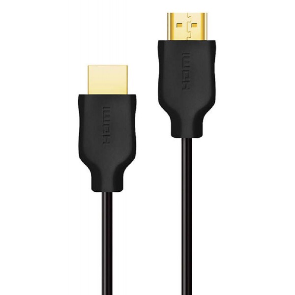 PHILIPS καλώδιο HDMI 2.0 SWV5531, 4K 3D, CCS, μαύρο, 3m PHILIPS καλώδιο HDMI 2.0 SWV5531, 4K 3D, CCS, μαύρο, 3m