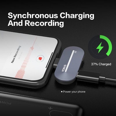 SYNCO ασύρματο μικρόφωνο P1L με θήκη φόρτισης, Lightning, 2.4GHz, γκρι SYNCO ασύρματο μικρόφωνο P1L με θήκη φόρτισης, Lightning, 2.4GHz, γκρι
