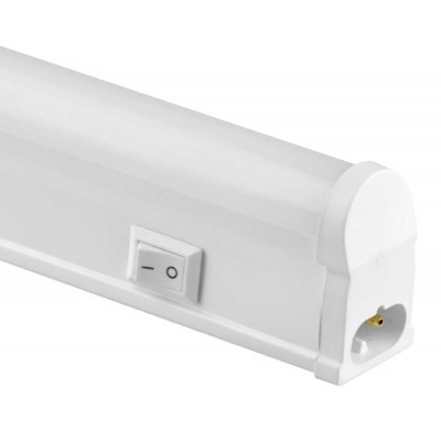 POWERTECH LED φωτιστικό τοίχου T5-0001-150 22W, 4000K, 150cm IP20, λευκό POWERTECH LED φωτιστικό τοίχου T5-0001-150 22W, 4000K, 150cm IP20, λευκό