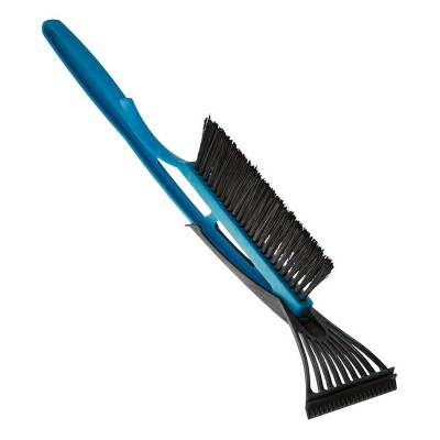 TOM PAR βούρτσα με ξύστρα πάγου D55, 55cm, μπλε-μαύρη TOM PAR βούρτσα με ξύστρα πάγου D55, 55cm, μπλε-μαύρη