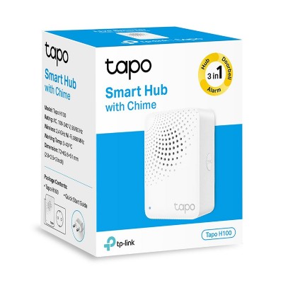 TP-LINK Smart Hub Tapo H100 με κουδούνισμα, Wi-Fi, Ver 1.0 TP-LINK Smart Hub Tapo H100 με κουδούνισμα, Wi-Fi, Ver 1.0
