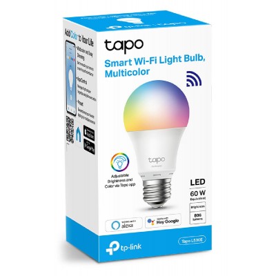TP-LINK Smart λάμπα LED TAPO-L530E WiFi, 8.7W E27, 2500K-6500K RGB TP-LINK Smart λάμπα LED TAPO-L530E WiFi, 8.7W E27, 2500K-6500K RGB