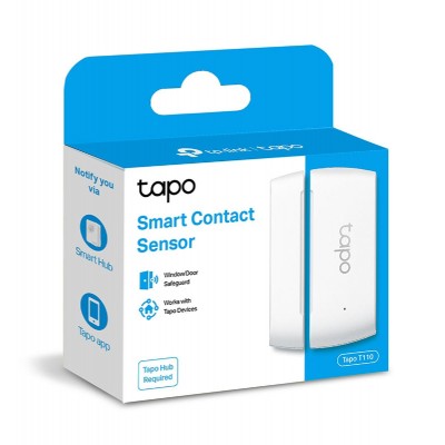 TP-LINK smart ασύρματη μαγνητική παγίδα Tapo T110, 868MHz, Ver 1.0 TP-LINK smart ασύρματη μαγνητική παγίδα Tapo T110, 868MHz, Ver 1.0