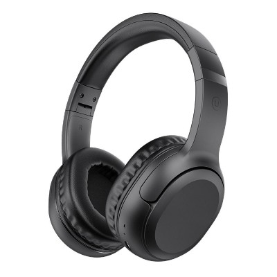 USAMS headphones YG23, ασύρματα & ενσύρματα, Φ40mm, 300mAh, μαύρα USAMS headphones YG23, ασύρματα & ενσύρματα, Φ40mm, 300mAh, μαύρα