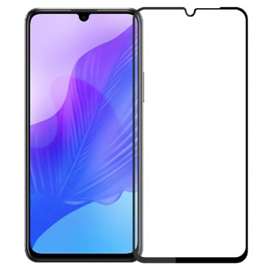 POWERTECH Tempered Glass 5D, full glue, Huawei Enjoy 20 5G, μαύρο POWERTECH Tempered Glass 5D, full glue, Huawei Enjoy 20 5G, μαύρο