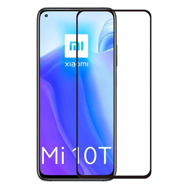 POWERTECH Tempered Glass 5D, full glue, Xiaomi Mi 10T/Lite/Pro 5G, μαύρο POWERTECH Tempered Glass 5D, full glue, Xiaomi Mi 10T/Lite/Pro 5G, μαύρο