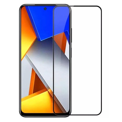 POWERTECH tempered glass 5D TGC-0608, Xiaomi Poco M4 Pro, full glue POWERTECH tempered glass 5D TGC-0608, Xiaomi Poco M4 Pro, full glue