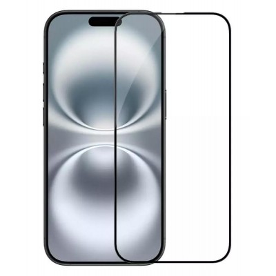 POWERTECH tempered glass 5D TGC-0713 για iPhone 16 Plus, full glue POWERTECH tempered glass 5D TGC-0713 για iPhone 16 Plus, full glue