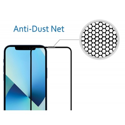 POWERTECH tempered glass 5D TGCDP-0006 iPhone 13 Mini, dustproof POWERTECH tempered glass 5D TGCDP-0006 iPhone 13 Mini, dustproof