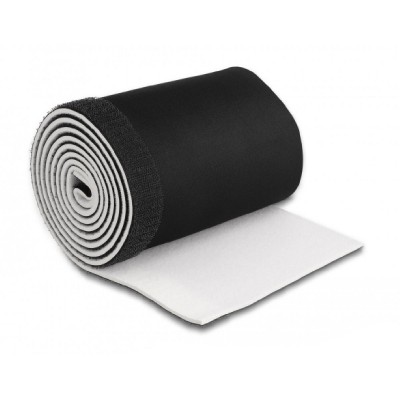 Ταινία νεοπρενίου τύπου Velcro TIES-037, 13.5cm, 1.5m, μαύρη/λευκή Ταινία νεοπρενίου τύπου Velcro TIES-037, 13.5cm, 1.5m, μαύρη/λευκή