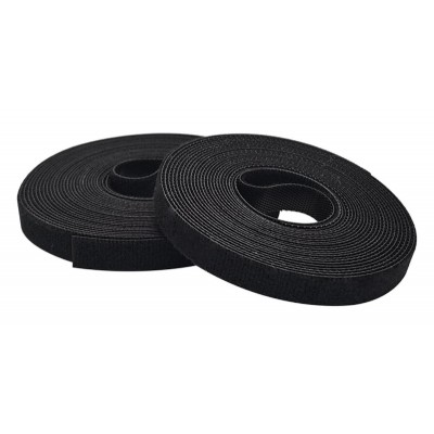 POWERTECH ταινία τύπου velcro πολλαπλών χρήσεων, 25mm, 25m, μαύρο POWERTECH ταινία τύπου velcro πολλαπλών χρήσεων, 25mm, 25m, μαύρο