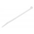 POWERTECH δεματικά καλωδίων TIES-051, 300x3.6mm, λευκά, 100τμχ