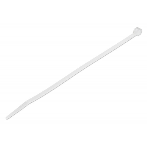 POWERTECH δεματικά καλωδίων TIES-061, 400x7.5mm, λευκά, 100τμχ POWERTECH δεματικά καλωδίων TIES-061, 400x7.5mm, λευκά, 100τμχ