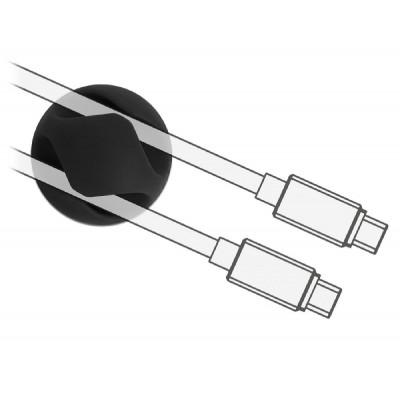 POWERTECH οργανωτές καλωδίων TIES-073, 2 θέσεις, Φ7mm, μαύρο, 10τμχ POWERTECH οργανωτές καλωδίων TIES-073, 2 θέσεις, Φ7mm, μαύρο, 10τμχ