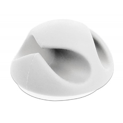 POWERTECH οργανωτές καλωδίων TIES-076, 2 θέσεις, Φ7mm, λευκό, 10τμχ POWERTECH οργανωτές καλωδίων TIES-076, 2 θέσεις, Φ7mm, λευκό, 10τμχ