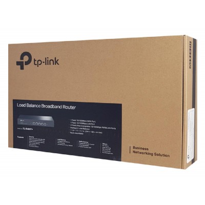 TP-LINK load balance broadband router TL-R480T+, 5x Ethernet port, Ver 9 TP-LINK load balance broadband router TL-R480T+, 5x Ethernet port, Ver 9