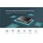 TP-LINK desktop switch TL-SF1006P, 6-Port 10/100Mbps, 4x PoE+, Ver. 1.0 TP-LINK desktop switch TL-SF1006P, 6-Port 10/100Mbps, 4x PoE+, Ver. 1.0