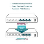 TP-LINK desktop switch TL-SF1008LP, 8-Port 10/100Mbps, 4x PoE, Ver. 2.0 TP-LINK desktop switch TL-SF1008LP, 8-Port 10/100Mbps, 4x PoE, Ver. 2.0