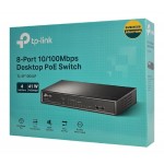 TP-LINK desktop switch TL-SF1008LP, 8-Port 10/100Mbps, 4x PoE, Ver. 2.0 TP-LINK desktop switch TL-SF1008LP, 8-Port 10/100Mbps, 4x PoE, Ver. 2.0